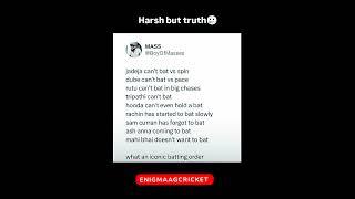 Harsh but true  #csk #chennaisuperkings #msdhoni #ravindrajadeja #foryou #fyp