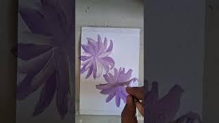 #akartgallery #art #flowers #painting #easy