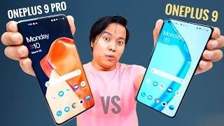 Oneplus 9 vs Oneplus 9 Pro Unboxing & Comparison !!!