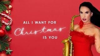 All I Want For Christmas Is You | saxophone cover by @Felicitysaxophonist