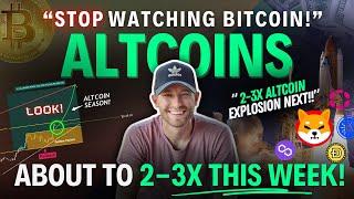 ALTCOINS About To 2-3X Bitcoin Gains! (+No Tax On These Cryptos!)