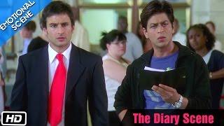 The Diary Scene - Emotional Scene - Kal Ho Naa Ho - Shahrukh Khan, Saif Ali Khan & Preity Zinta