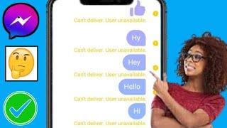 Messenger (2024) ll'de Kullanıcı Kullanılamaz Duruma Getirilemiyor Nasıl Düzeltilir