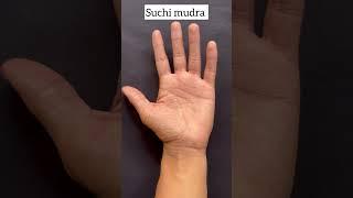 Suchi mudra