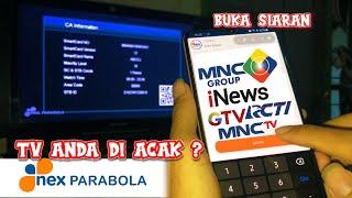 CARA MEMBUKA SIARAN MNC GROUP DI RECEIVER NEX PARABOLA