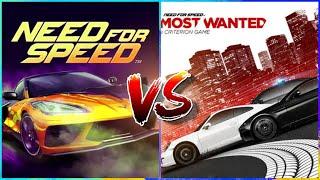 Need for Speed No Limits VS Need For Speed Most Wanted Comparison Video.. Which One is Best?