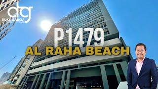 P1479, Al Dana, Al Raha Beach | 3 Bedrooms + Maidsroom [Virtual Tour]