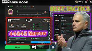 4-1-2-1-2 Narrow FC Mobile Manager Mode TACTICS | fc mobile manager mode tactics 41212 narrow