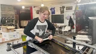 Jemima Sara  Printing at Print Club London