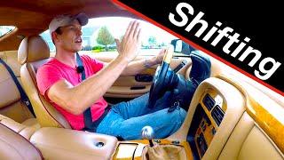 Racing driver's stick shift tips for beginner everyday driving