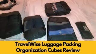 TravelWise Luggage Packing Organization Cubes Review