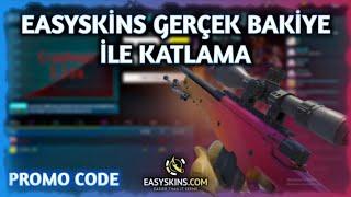 EASYSKINS GERÇEK BAKİYE İLE KATLAMAK-EASYSKİNS PROMO CODE2024