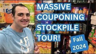 MASSIVE COUPONING STOCKPILE TOUR (FALL 2024)