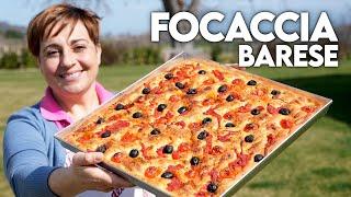 FOCACCIA  BARESE Easy Recipe - Homemade by Benedetta