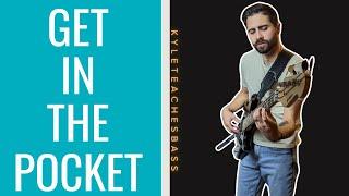 How To Play IN THE POCKET on Bass   Lesson 1