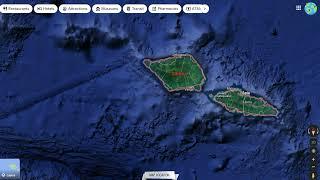 Where on the map - Samoa