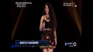 FLOR DE RETAMA - Sheyly Navarro - Los Cuatro Finalistas La Batalla Final 23/06/18