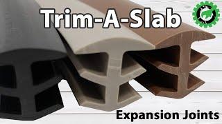 How To: Install Trim-A-Slab Expansion Joint - Concrete Gap Filler