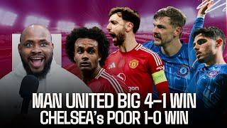 Manchester United 4-1 Real Sociedad | Chelsea 1-0 Copenhagen | Fernandes Hattrick | Palmer | Zirkzee