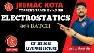 Electrostatics | Introduction of Charge L - 13 | By Tarun Sir| JEEMACKOTA | Saksham Batch | #physics