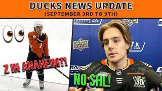 Trevor Zegras in Anaheim?! No SHL for Leo Carlsson & MORE!!!