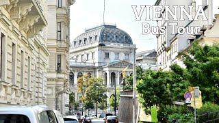  VIENNA Bus Tour 4K all routes, Austria