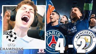 DAVOO XENEIZE REACCIONA Y OPINA DE PARIS SG 4 MANCHESTER CITY 2 | ¿EL CITY QUEDO ELIMINADO?