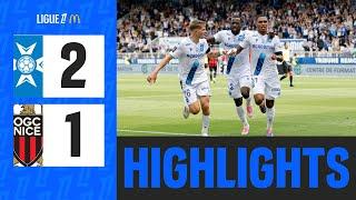 AJ AUXERRE - OGC NICE (2 - 1) - Week 01 - Ligue 1 McDonald's 24/25