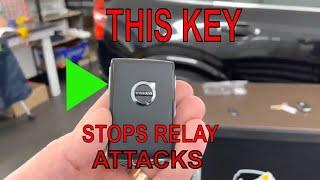 Innovative Volvo XC90 Keyless Key:  Car Security ️ | Technology to Prevent Relay Attacks
