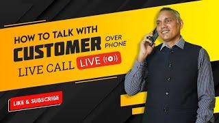 LIVE CALLING TO CLIENT | HOW TO TALK WITH CLIENT | SANAT THAKUR | #realestate  #motivation