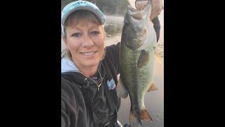 Sunrise Sunset Moonlight Bass Fishing on Lake Arthur in July Good Girl Fishing