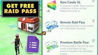 How To Get Free Raid Pass in Pokmeon Go ? Pokemon Go Free Raid Pass Reward Event For Everyone
