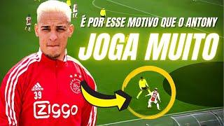 AS PRINCIPAIS ARMAS DE ANTONY DO AJAX | Análise de Jogador de Futebol