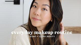 Natural Everyday Makeup Routine | Best Vegan, Cruelty Free & Clean Beauty Makeup