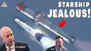 Somehow Blue Origin New Glenn to orbit EXACT Starship Killer! Musk laughs...
