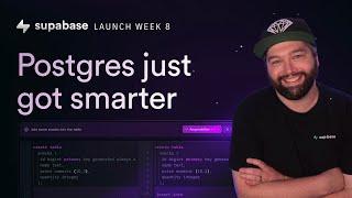 Use AI to generate your Postgres snippets // Supabase AI 