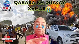 Waxaan tacsi U Direynaa dadkii Muqdisho lagu Xasuuqey Waxaan Canbareyneynaa kuwa masiibadaa Geystey