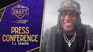 T.J. Tampa Introductory Presser | Baltimore Ravens