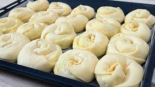 The famous recipe for ACHMA Turkish buns | Very tasty pastries. Iftar.