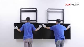 Front maintenance LCD Video Wall Installation Guide