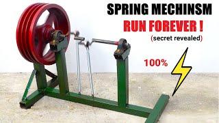 Free Energy Generator from Dual Spring Mechanism | Mr. Electron