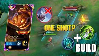 ONE SHOT DELETE BUILD!! FLICKER LEOMORD BEST BUILD 2024! | FlickLeO