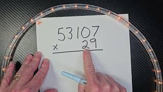 5-Digit by 2-Digit Multiplication Math - How to Multiply a BIG Number