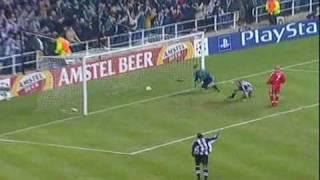 Alan Shearer vs Bayer Leverkusen 2003 Champions League