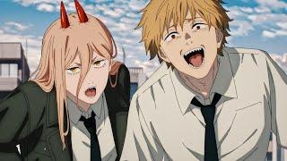 My last 2 brain cells be like... (Power and Denji)