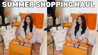 HUGE summer shopping haul! (Hèrmes, Aritzia, Louis Vuitton, Van cleef, alo & MORE! *summer 2024*