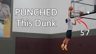 I PUNCHED This Dunk at 5'7