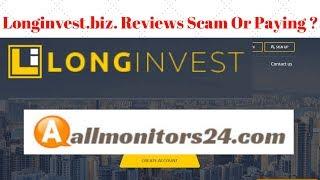 Longinvest.biz, Reviews Scam Or Paying ?