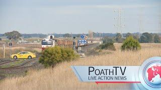 7PM9 SCT Freight Train And Car Near Miss At Gheringhap (15/6/2021) - PoathTV Australian  Railways