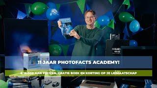 Photofacts Academy 11 jaar, maak kans op €18.000 aan prijzen!